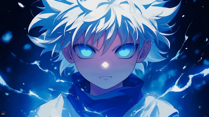 HxH Killua - Dark Blue Live Wallpaper