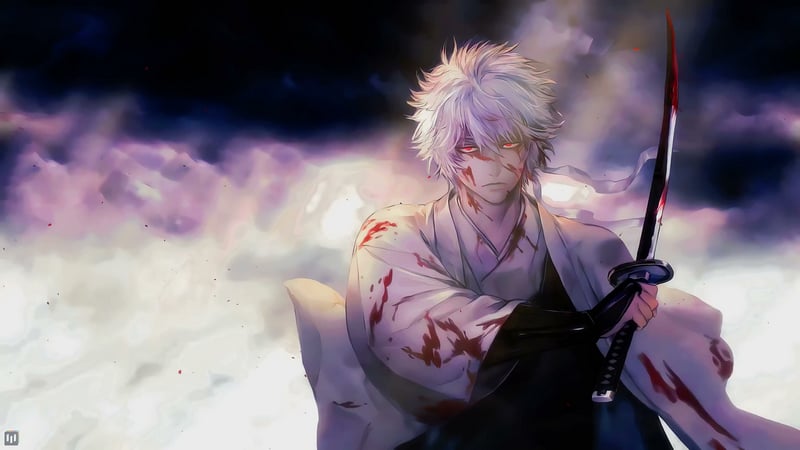 Gintama Manga - Sakata Gintoki Live Wallpaper