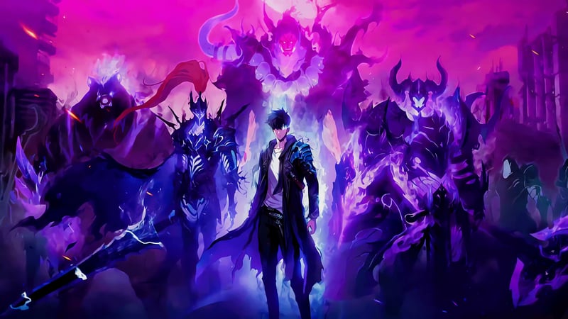 Solo Leveling: Monarch of Shadows Live Wallpaper