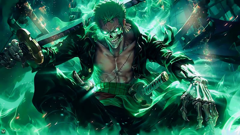 One Piece - Undead Roronoa Zoro Live Wallpaper