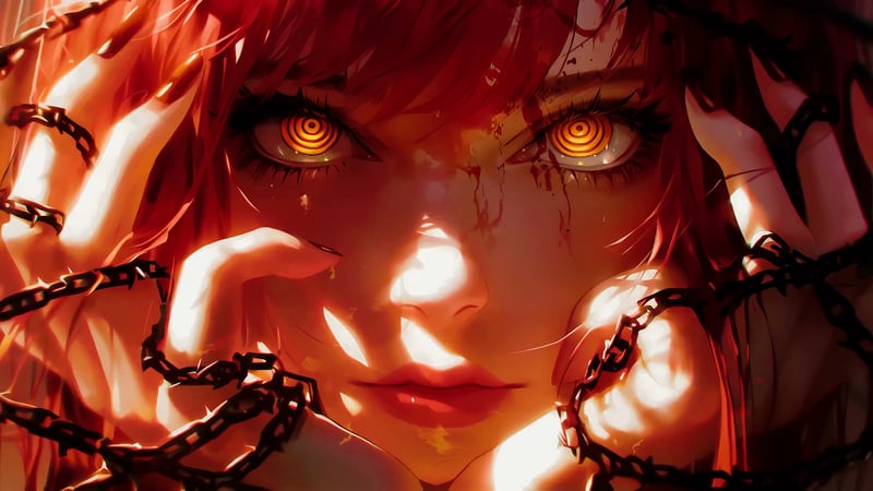 Chainsaw Man - Chained Makima Live Wallpaper