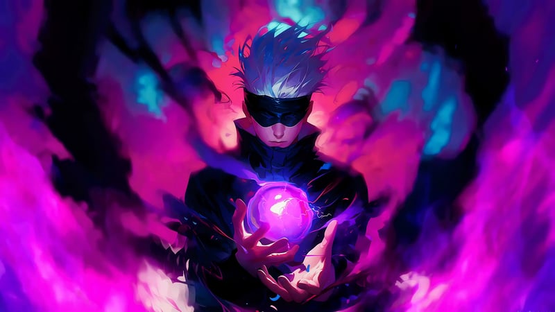 Hollow Technique: Purple | Jujutsu Kaisen Live Wallpaper