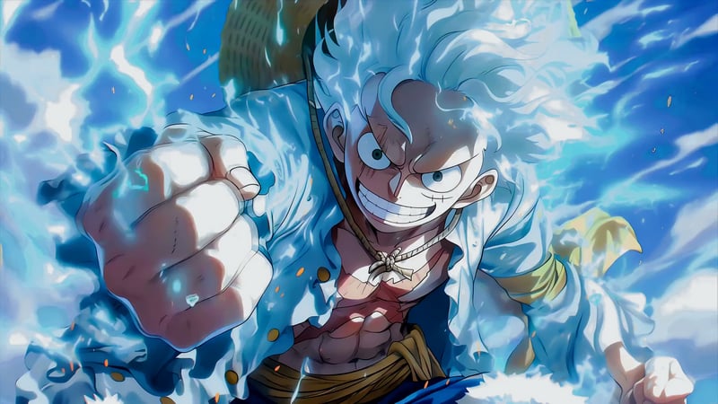 Gear 5th Luffy from One Piece Live Wallpaper