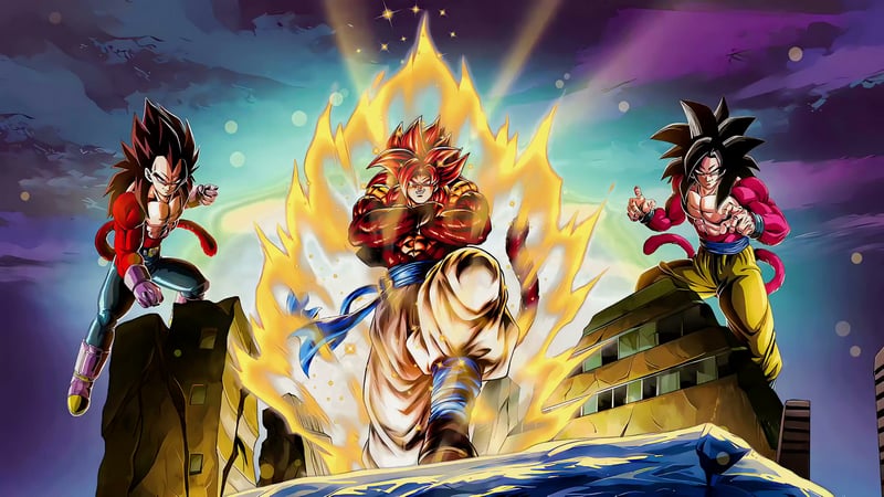 Ultra Super Saiyan 4 Gogeta Live Wallpaper