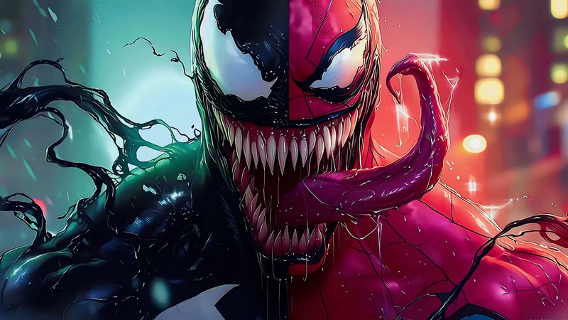 Venom VS Spider-Man Live Wallpaper