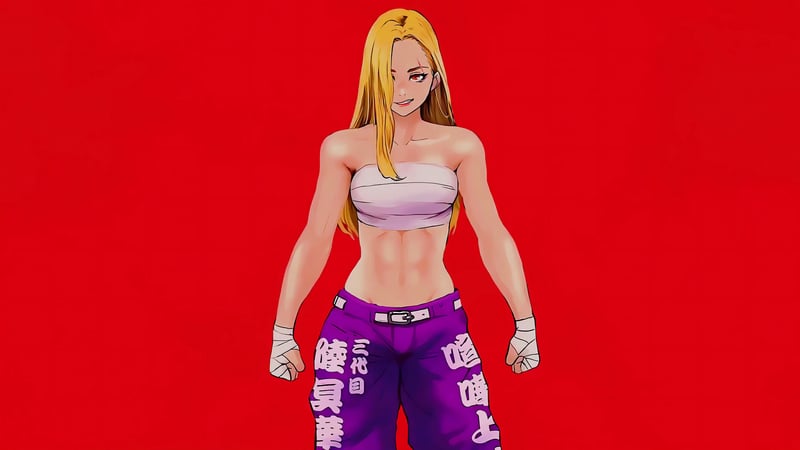 Fatal Fury: Blue Mary Live Wallpaper