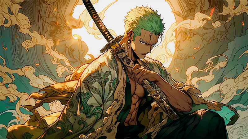 One Piece: Zoro Relaxing Live Wallpaper