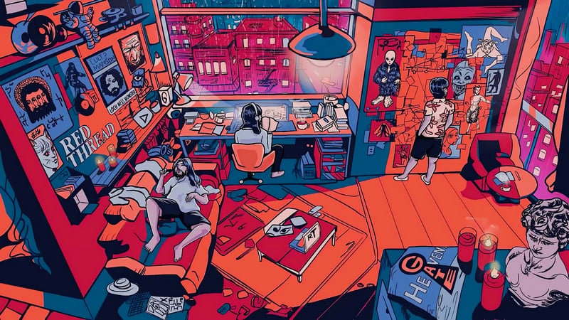 Verge Chill Beats Lofi Live Wallpaper