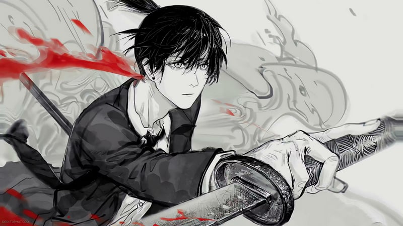 Chainsaw Man: Aki Hayakawa Minimal Live Wallpaper