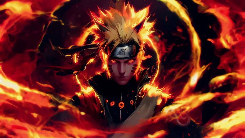 Naruto: Fire Burst Live Wallpaper