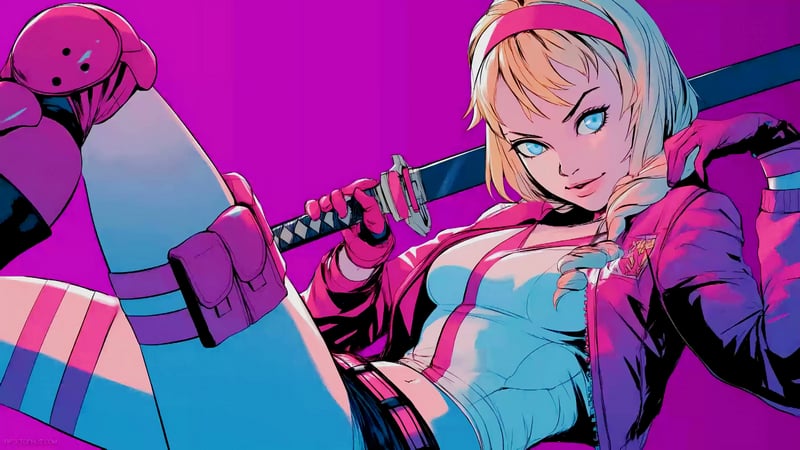 Marvel Comics Gwenpool Live Wallpaper