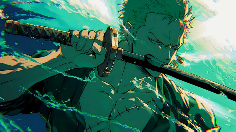Zoro Sword Fight - One Piece Live Wallpaper