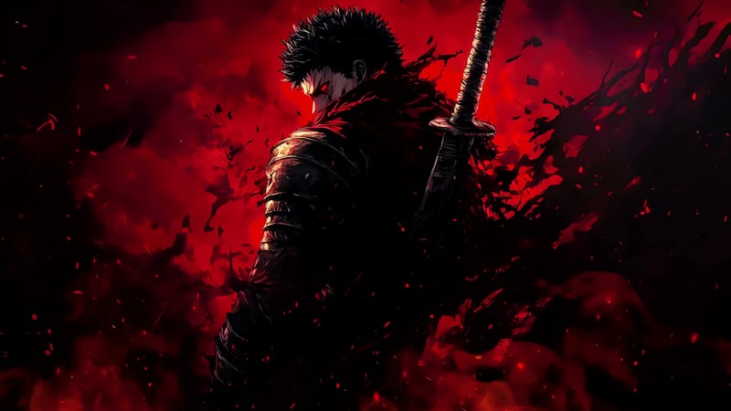 Berserk Guts Art Live Wallpaper