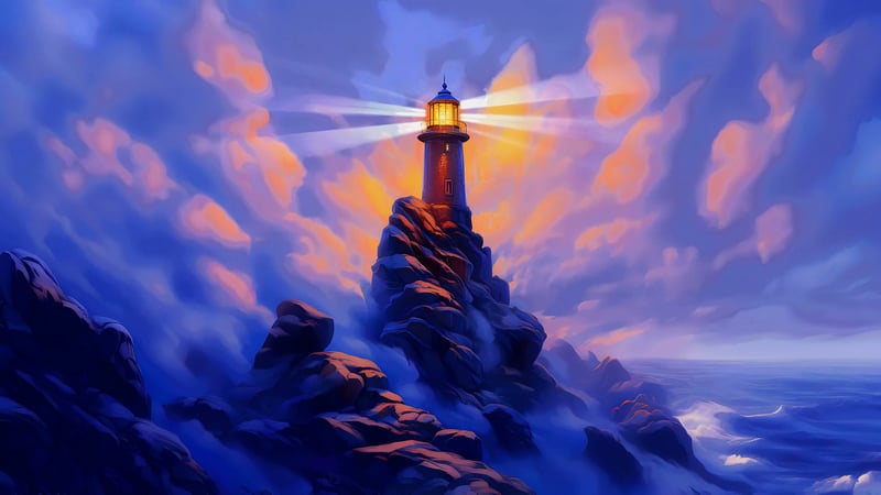 Lighthouse Dreamscape Live Wallpaper