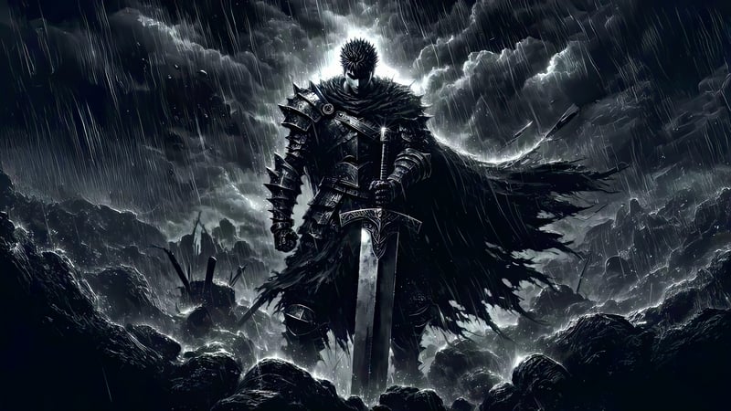 Guts During a Thunderstorm Live Wallpaper