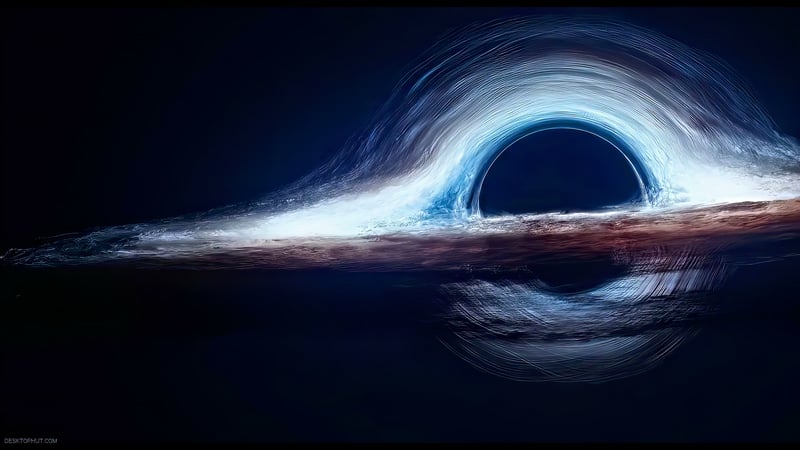 Dark Black Hole Live Wallpaper