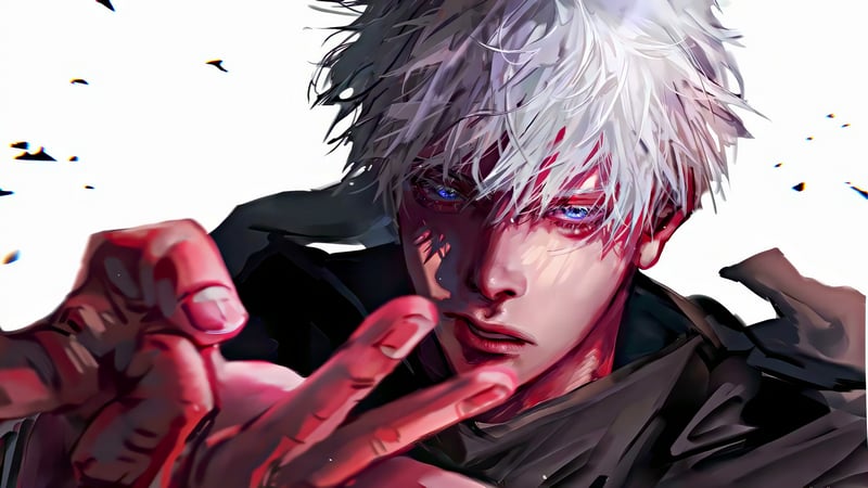 Satoru Gojo Artistic Live Wallpaper