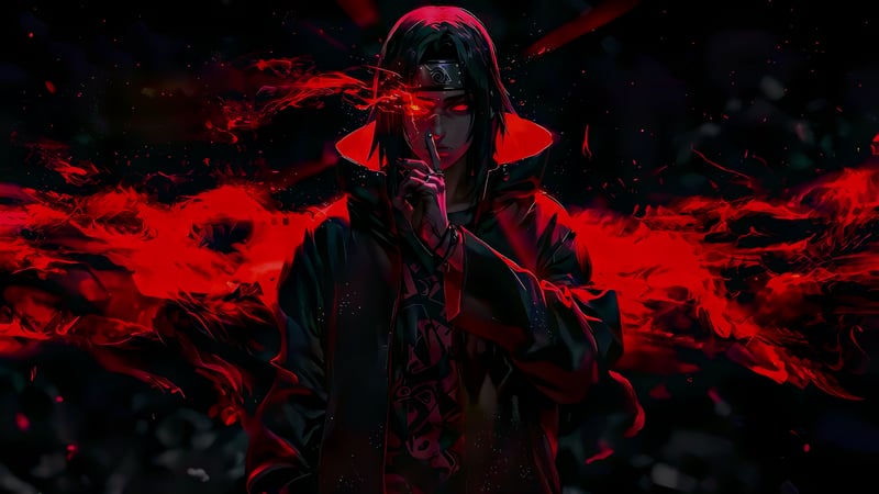 Itachi Uchiha: Hidden Truths 4K Art Live Wallpaper