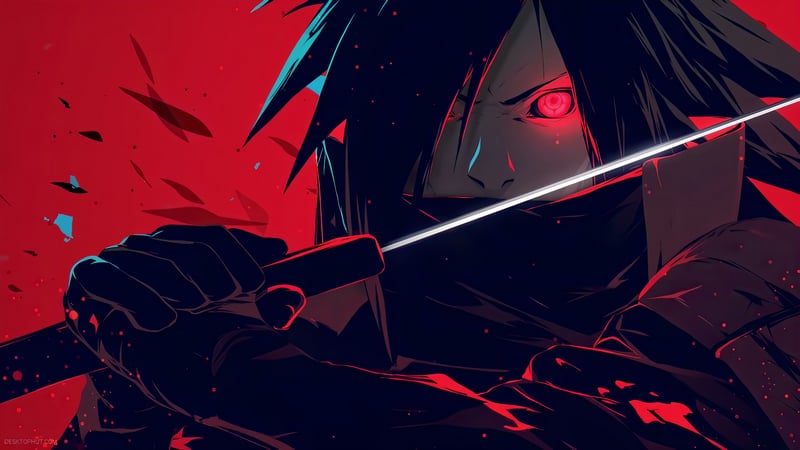Madara Uchiha With Sword Live Wallpaper