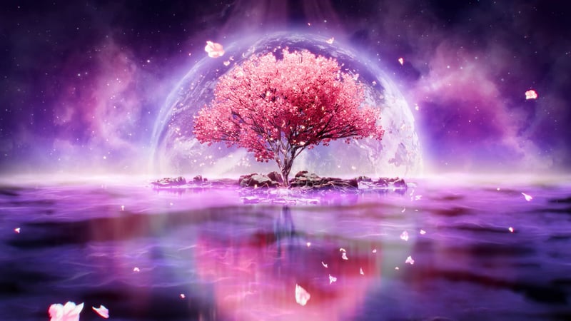 Ethereal Blossom by Visualdon Live Wallpaper