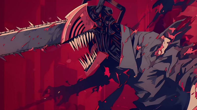 Denji - Chainsaw Man Fury Live Wallpaper