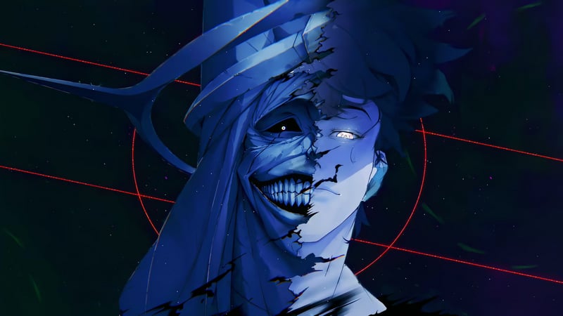 Solo Leveling Split Face Live Wallpaper