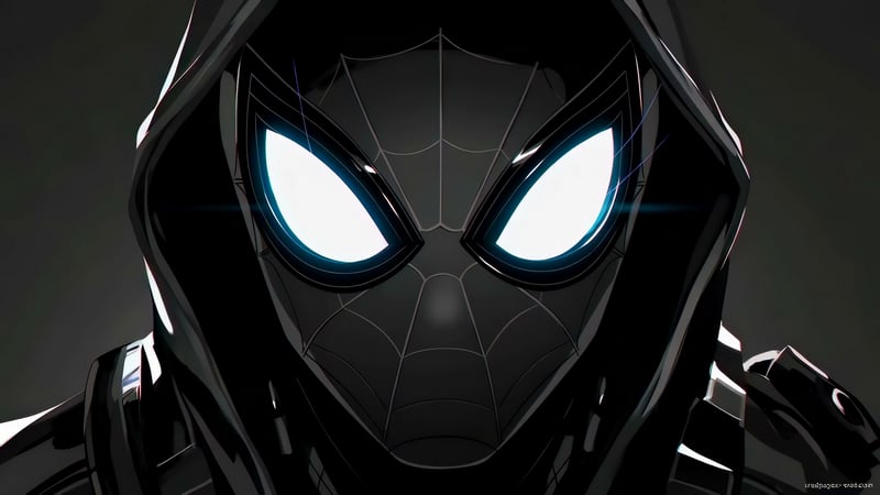 Miles Morales Noir Black Spider-Man Live Wallpaper