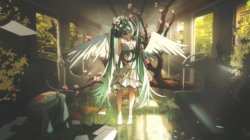 Hatsune Mikus Serene Journey Live Wallpaper
