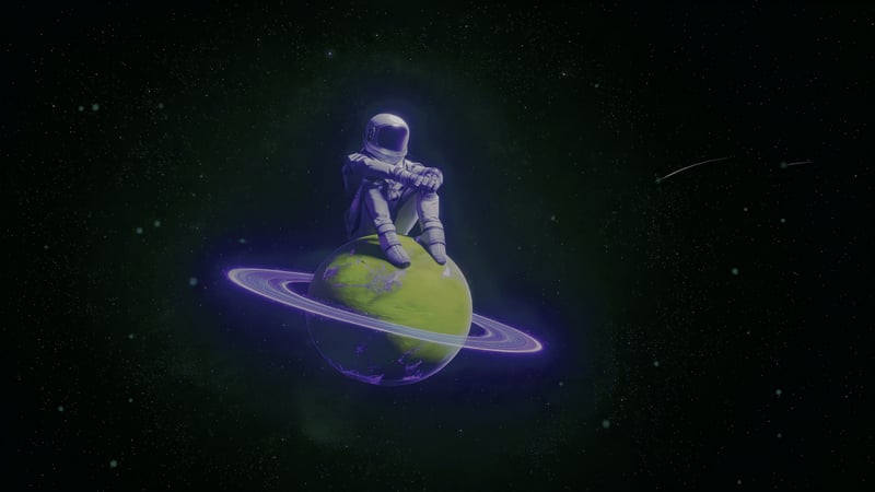 Cosmic Wanderer - RGB HDR Live Wallpaper