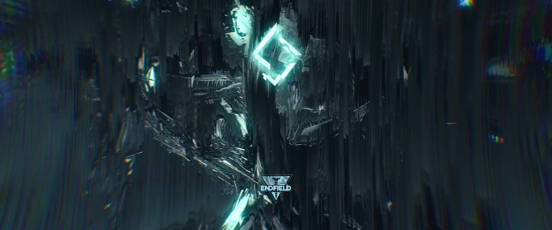 Arknights: Endfield - Glitch Abstract Sci-Fi Environment Live Wallpaper