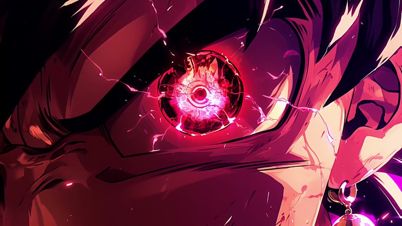 Dragon Ball Super - Goku Black Rose Intense Eye 4K Live Wallpaper