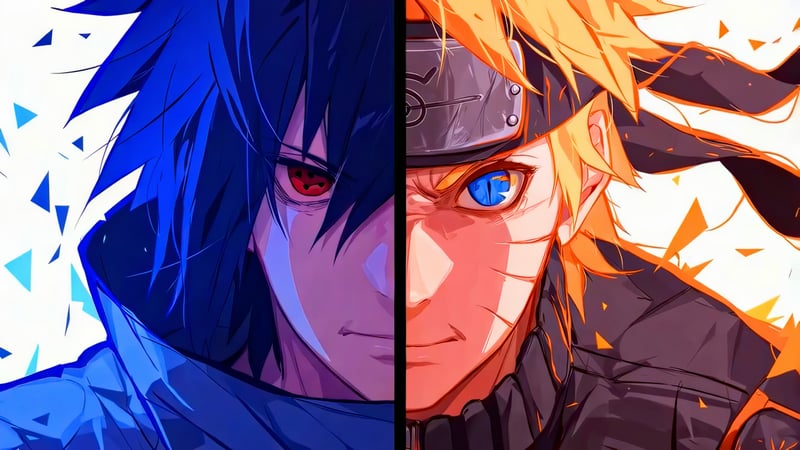 Naruto and Sasuke Rivals Live Wallpaper