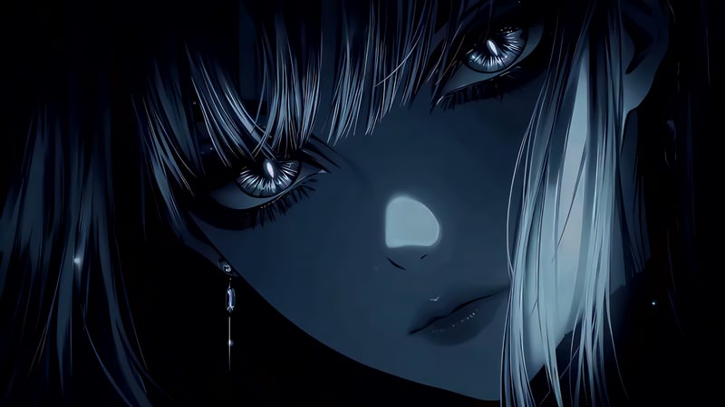 Intense Eye Contact Cinematic Portrait Live Wallpaper