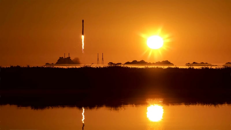 Spacex  Lift-Off Live Wallpaper