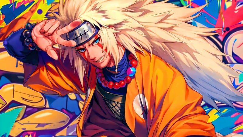 Naruto Sage Mode Graffiti Art Live Wallpaper
