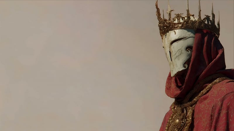 Royal Masked King Crown 4K Live Wallpaper