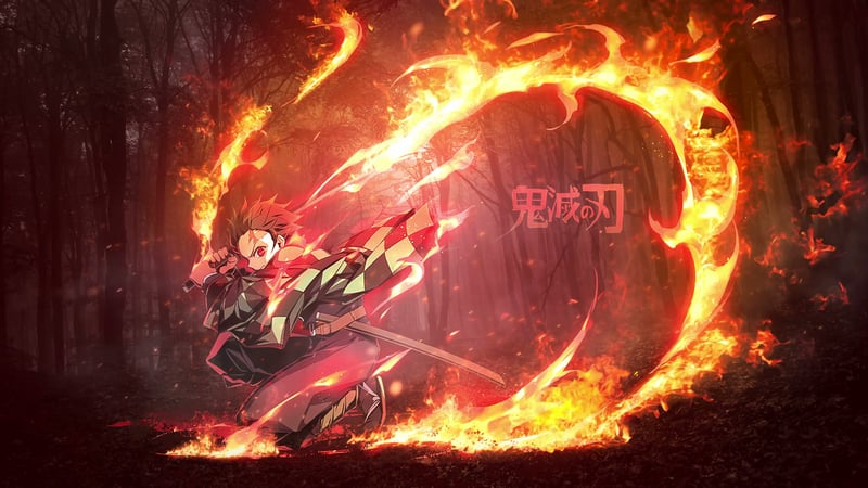 Anime demon slayer tanjiro kamado Live Wallpaper
