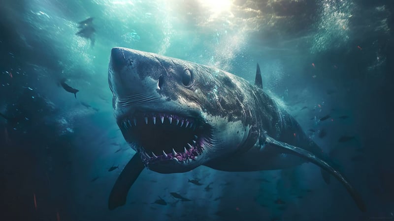 Scary Shark 4K Live Wallpaper