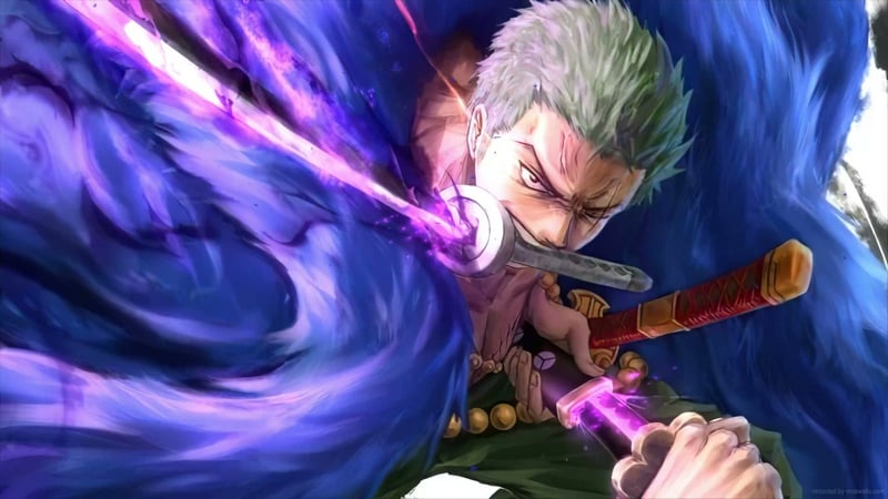 Zoro Unleash Enma Sword One Piece 4K Live Wallpaper
