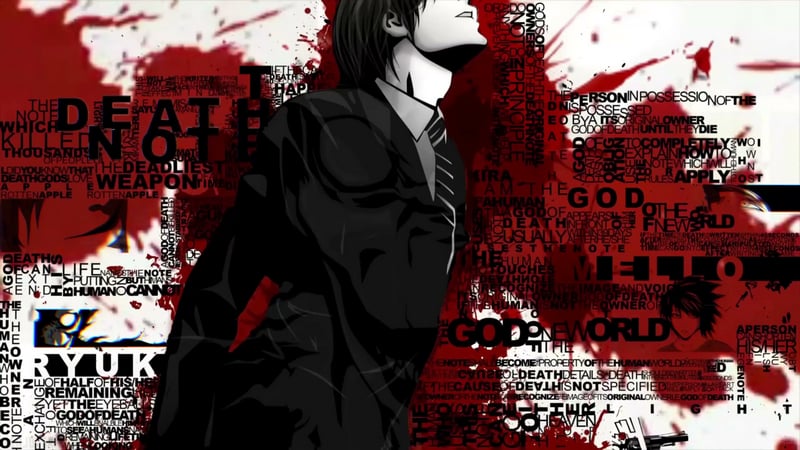 Yagami Light In Black Coat 3840x2160 Live Wallpaper
