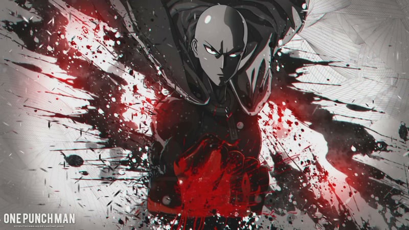 Saitama In One Punch Man 1920x1080 Live Wallpaper