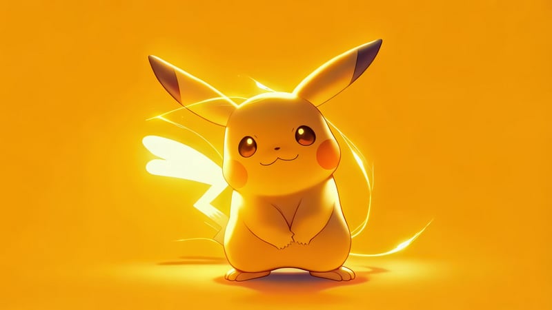 Cute Electric Pikachu Live Wallpaper