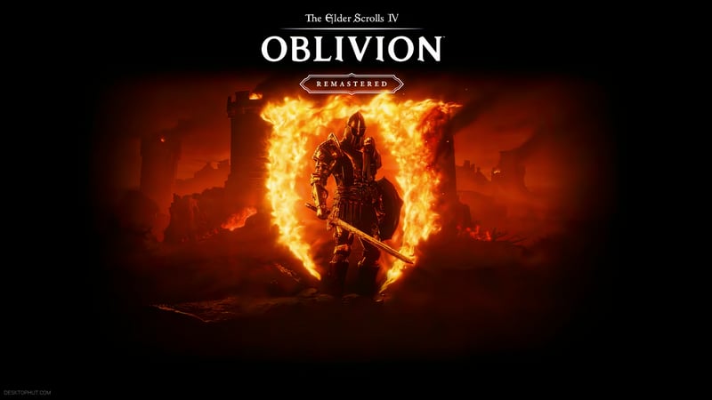 Elder Scrolls Oblivion Remastered Knight Live Wallpaper