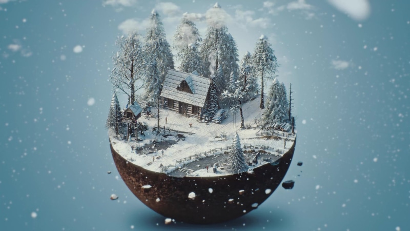 Winter Let It Snow Live Wallpaper