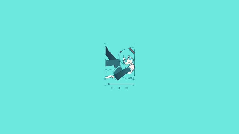 Hatsune Miku Vocaloid [Epilepsy Warning] Live Wallpaper