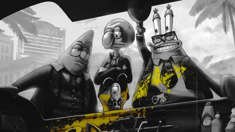 Spongebob Chase Live Wallpaper