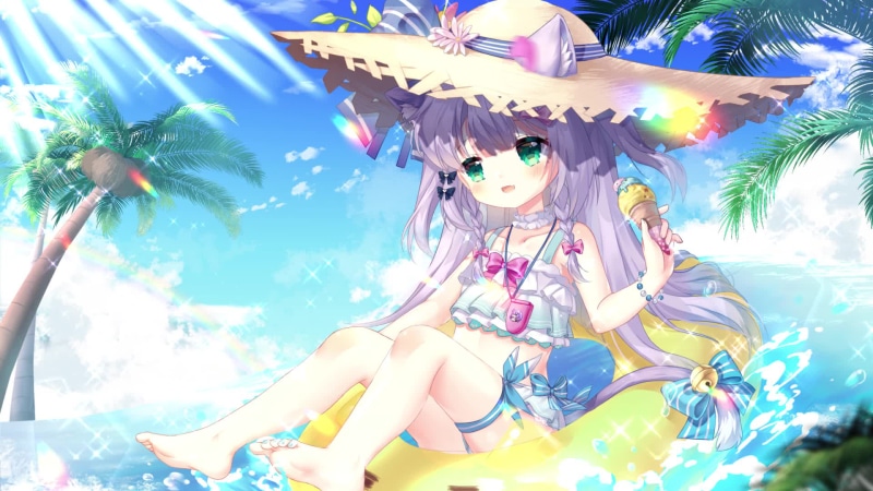 Early Cool Summer Swimwear Live Wallpaper