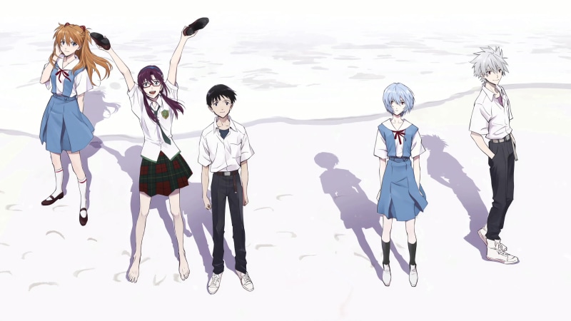 Evangelion Thrice Upon A Time Live Wallpaper
