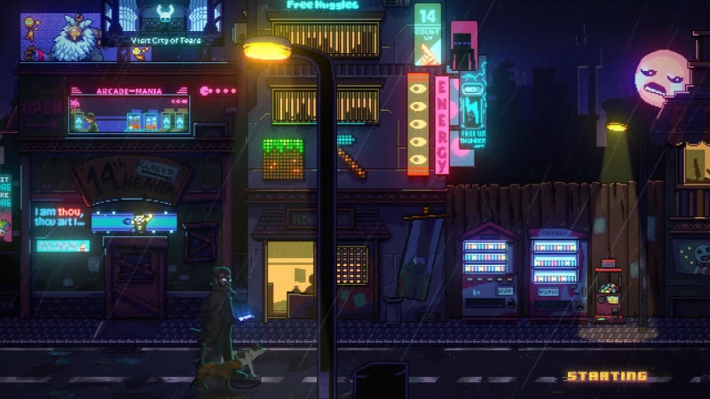 Walking In The Rain Live Wallpaper