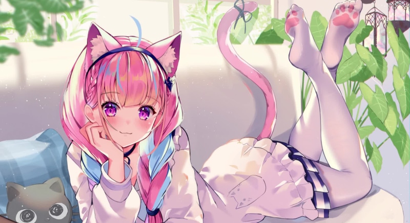 Yuniiho Neko Chan Fanart Live Wallpaper
